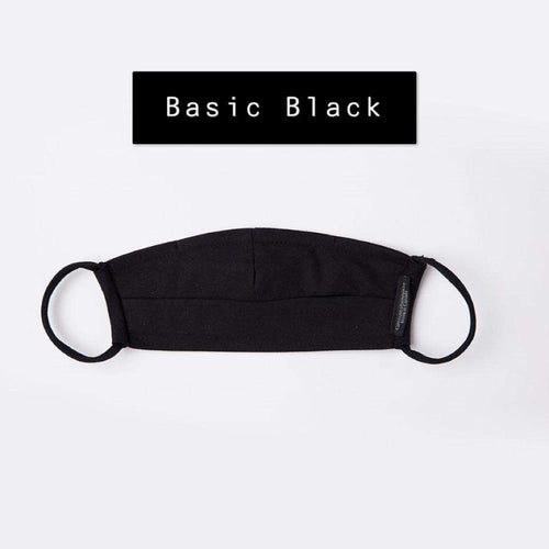 2-Layers Cotton - Adult Contoured Pleated Mask