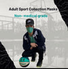 Adult Sport Collection/3-Layer Cotton Mask with Middle Polypropylene Layer/Add 7 or more to your cart and save 20%