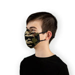 Teen/Tween 3 Layer Camo Mask/Middle Polypropylene Layer/Add 7 or more to your cart and save 20%