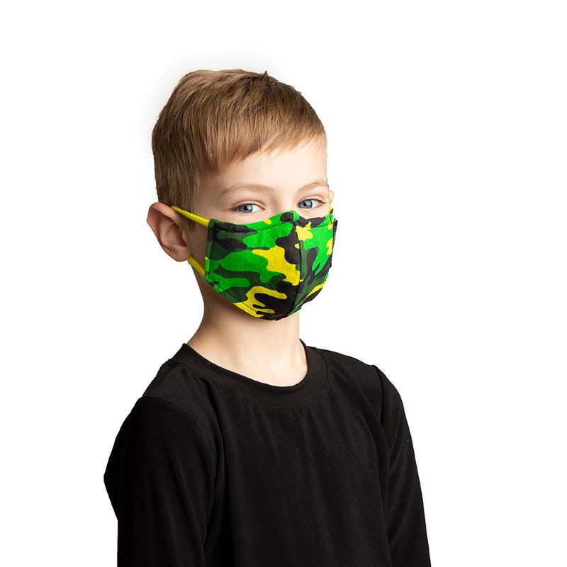 Kids 3 Layer Mask with Soft Roll Ear Loops/Middle Layer Polypropylene/Add 7 or more to your cart and save 20%
