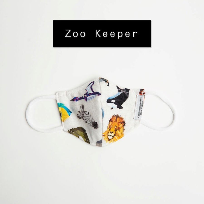 Kids 3 Layer Mask with Soft Roll Ear Loops/Middle Layer Polypropylene/Add 7 or more to your cart and save 20%