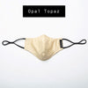 Adults Silk Mask/4 Layers: 2 Silk & 2 Polypropylene/ Add 7 or more to your cart and save 20%