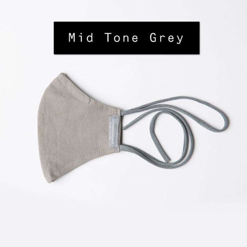 Adult Ear Friendly Cotton Mask 3 Layers with Polypropylene Middle Layer / Add 7 or more to your cart and save 20%