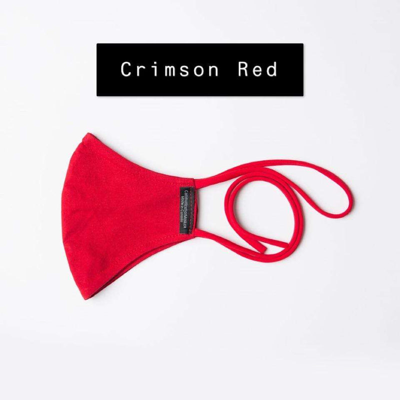 Adult Ear Friendly Cotton Mask 3 Layers with Polypropylene Middle Layer / Add 7 or more to your cart and save 20%