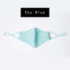 Adults 3 Layer Cotton Mask With Middle Polypropylene Layer / Add 7 or more to your cart and save 20%