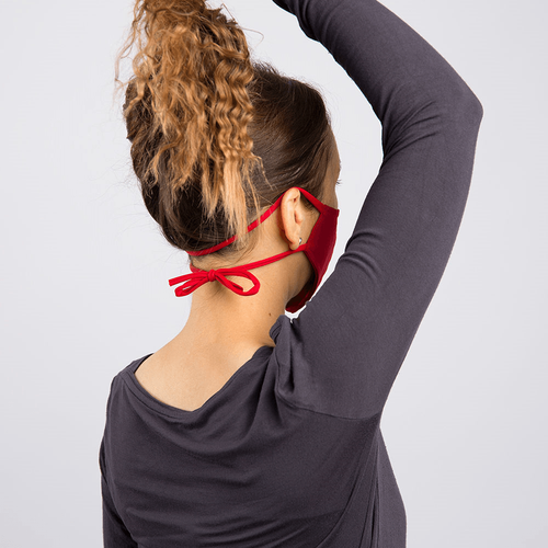 Adult Ear Friendly Cotton Mask 3 Layers with Polypropylene Middle Layer / Add 7 or more to your cart and save 20%