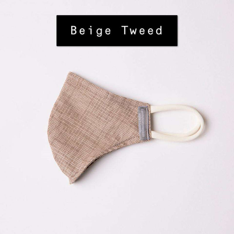 Adults 3 Layer Cotton Mask With Middle Polypropylene Layer / Add 7 or more to your cart and save 20%