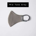 Adults 3 Layer Cotton Mask With Middle Polypropylene Layer / Add 7 or more to your cart and save 20%